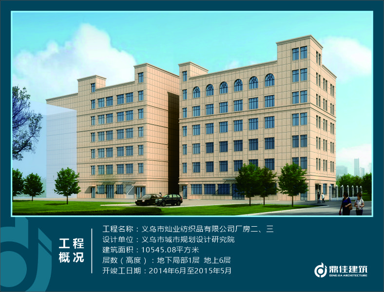 義烏市燦業(yè)紡織品有限公司廠房二、三