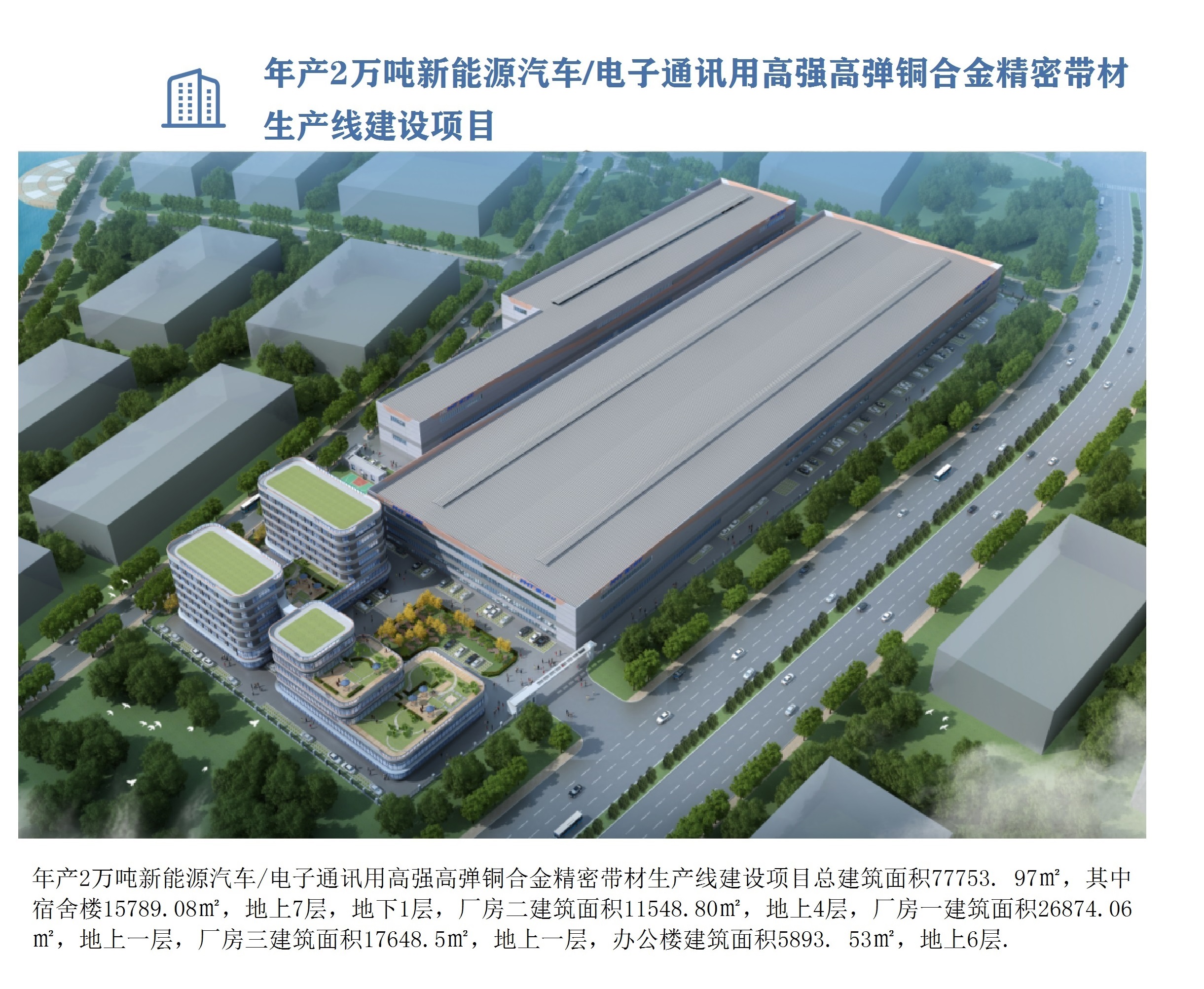 國工恒昌新材料（義烏）有限公司年產(chǎn)2萬噸新能源汽車/電子通訊用高強高彈銅合金精密帶材生產(chǎn)線建設(shè)項目